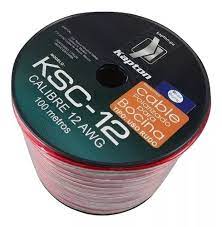 CABLE DUPLEX POLARIZADO CALIBRE 12 BICOLOR KAPTON POR METRO