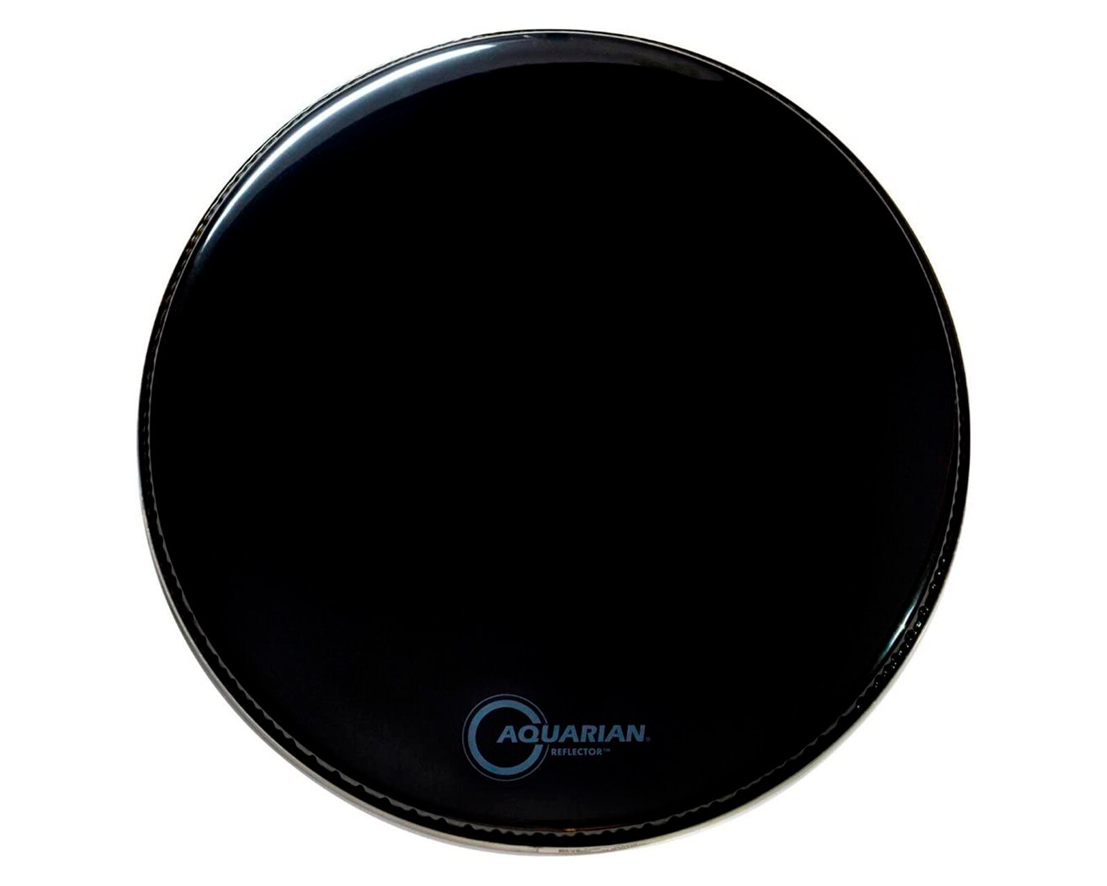 PARCHE AQUARIAN PARA BOMBO 22" NEGRO REF22