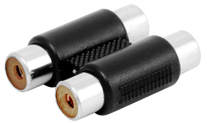 ADAPTADOR DOBLE HEMBRA RCA