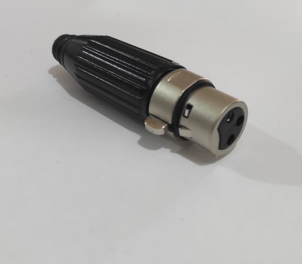 CONECTOR PARA MICROFONO CANON HEMBRA HARDEN 