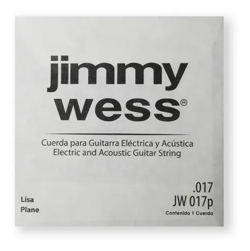 CUERDAS SUELTAS JIMMY WESS ELECTRO ACUSTICA JW 0.17