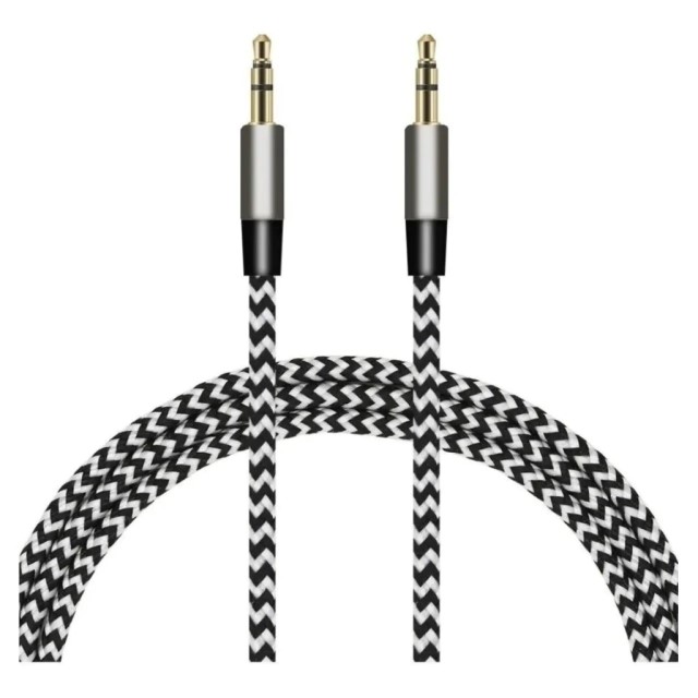 CABLE REFORZADO AUX 3.5 A AUX 3.5 1M