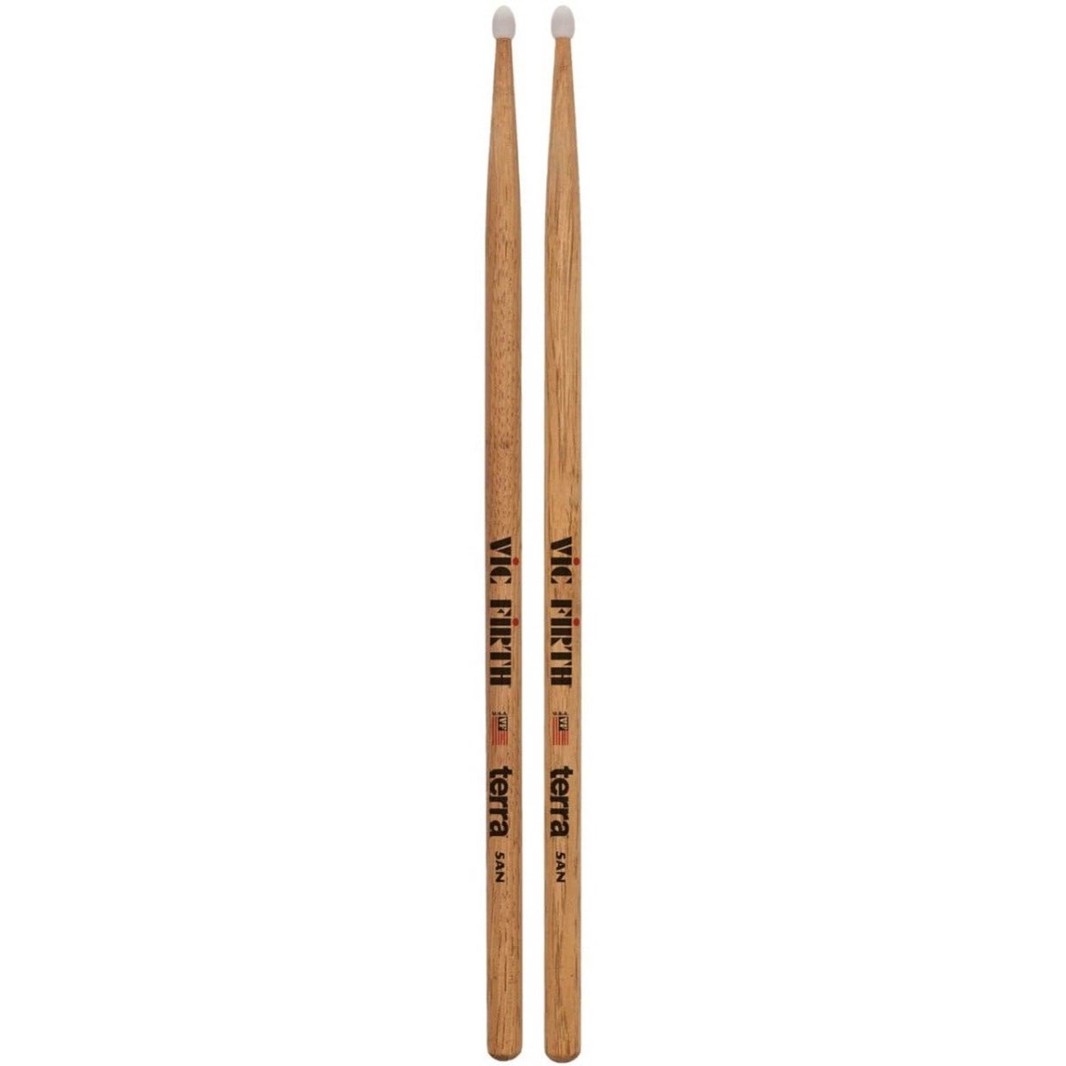 BAQUETA VIC FIRTH TERRA MOD. 5AN PUNTA NYLON