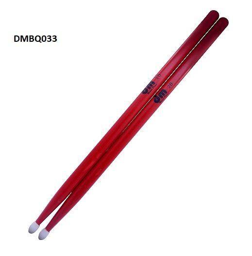 BAQUETA DM ROJA 2B PUNTA NYLON