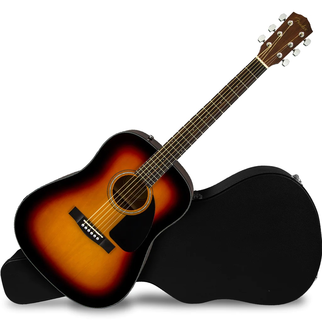 GUITARRA ACUSTICA FENDER AMARILLO SB CD-60