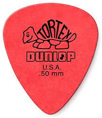 PUA DUNLOP TORTEX STANDARD 0.50 ROJO