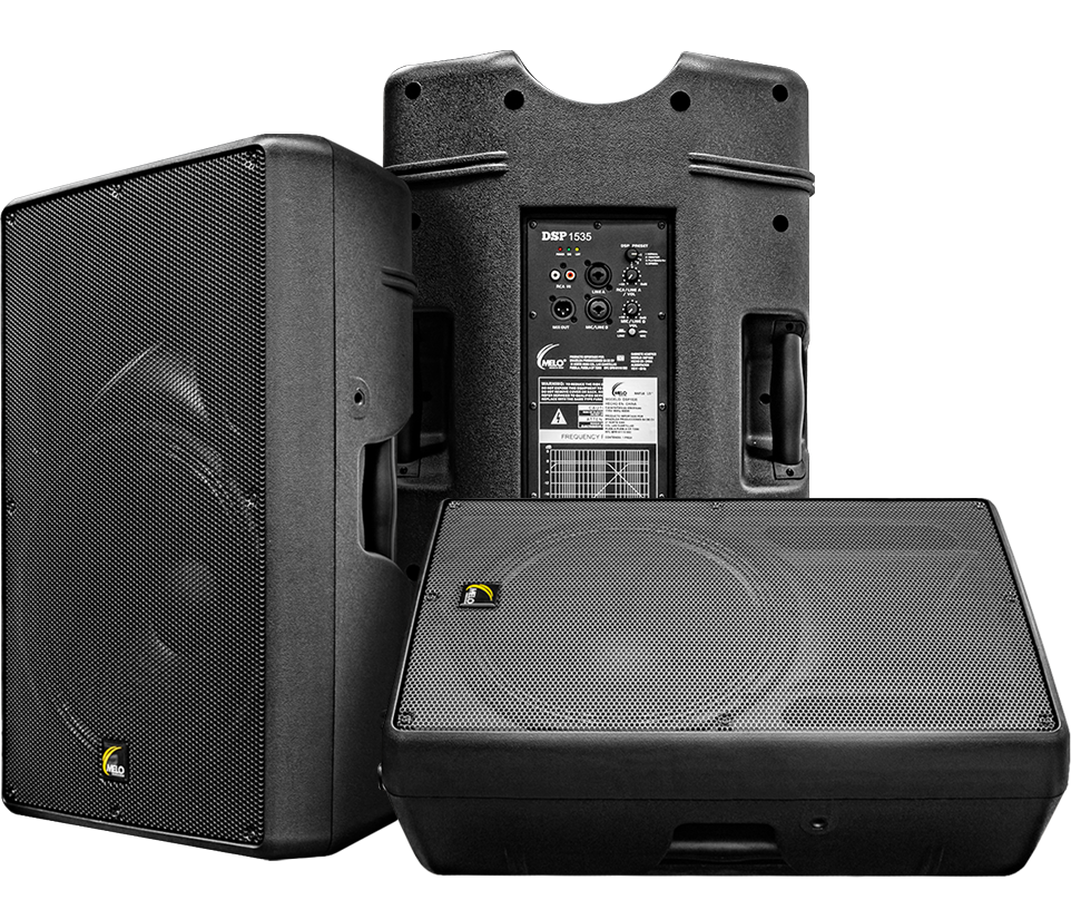 BAFLE AMPLIFICADO ACTIVO MELO DSP1535