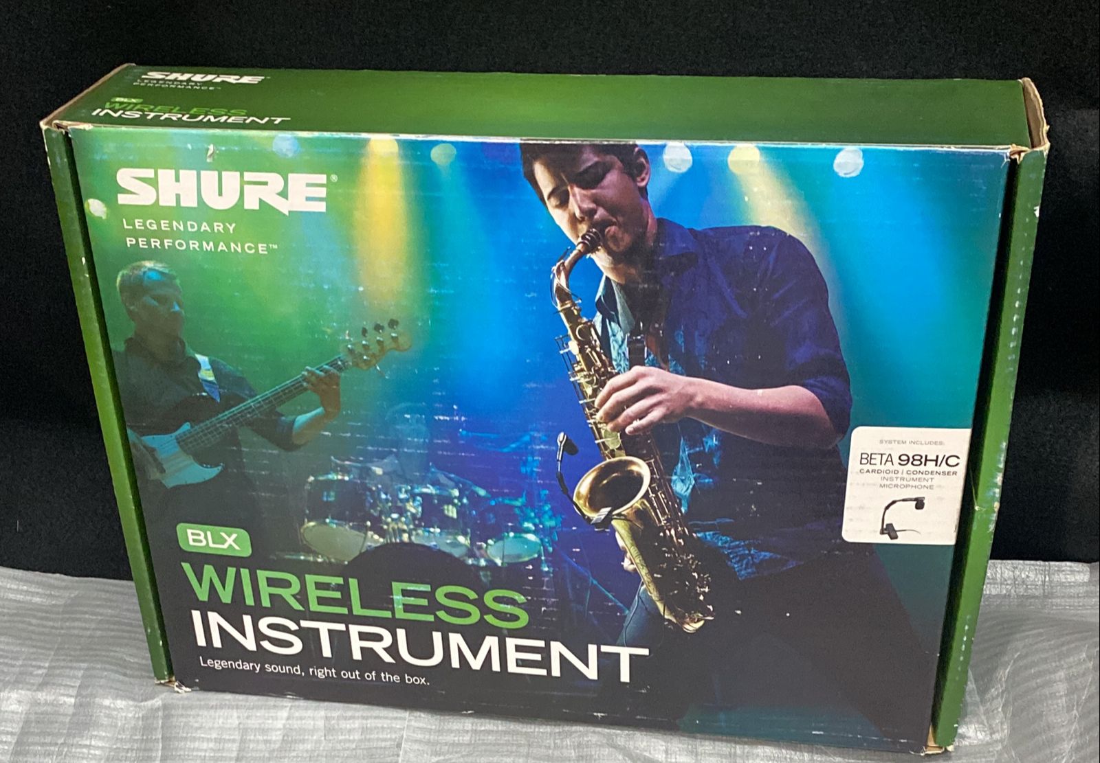 MICROFONO SHURE WIRELESS INSTRUMENT BETA98HC