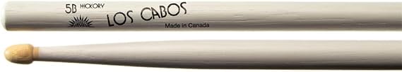 BAQUETA HICKORY LOS CABOS DRUMSTICKS PUNTA NAYLO