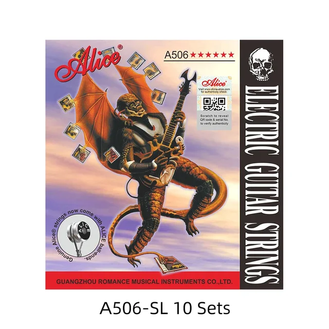 JUEGO DE CUERDA ALICE A506 ALECTRICA 