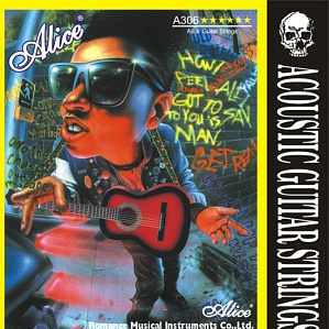 CUERDA ALICE ACOUSTIC GUITAR STRINGS CALIBRE 0.10    1- CUERDA