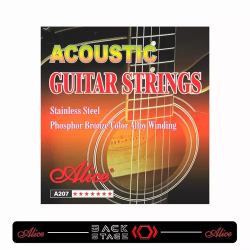 CUERDA ALICE ACOUSTIC GUITAR STRINGS CALIBRE .011 4- CUERDA