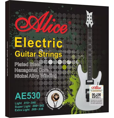 CUERDA ALICE ELECTRIC GUITAR STRINGS CALIBRE .042 6- CUERDA