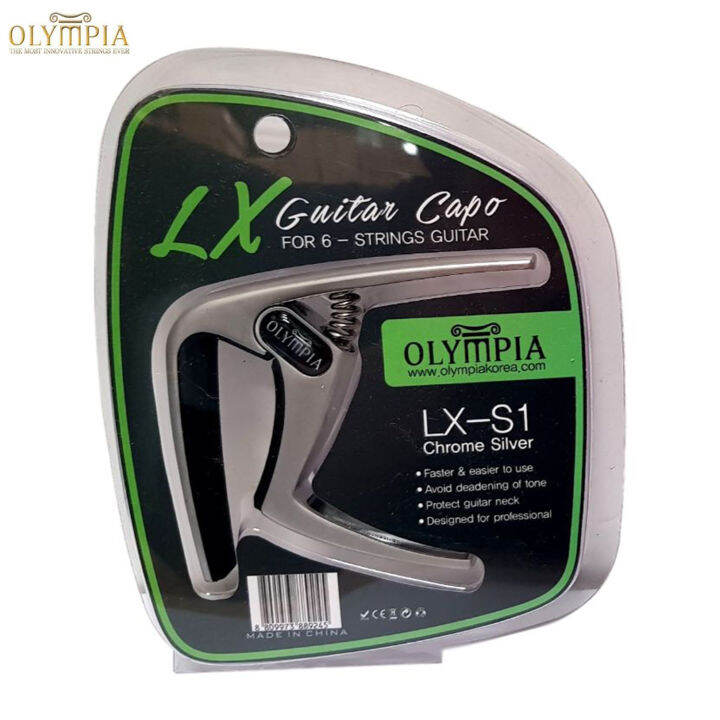 CAPO PARA GUITARRA OLYMPIA LX-S1