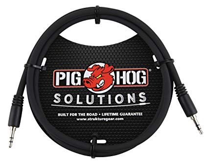 CABLE PIG HOG AUX 3.5MM A AUX 3.5MM. DE 91 CM