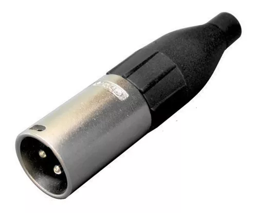 ADAPTADOR CANON MACHO DE TRES POLOS 