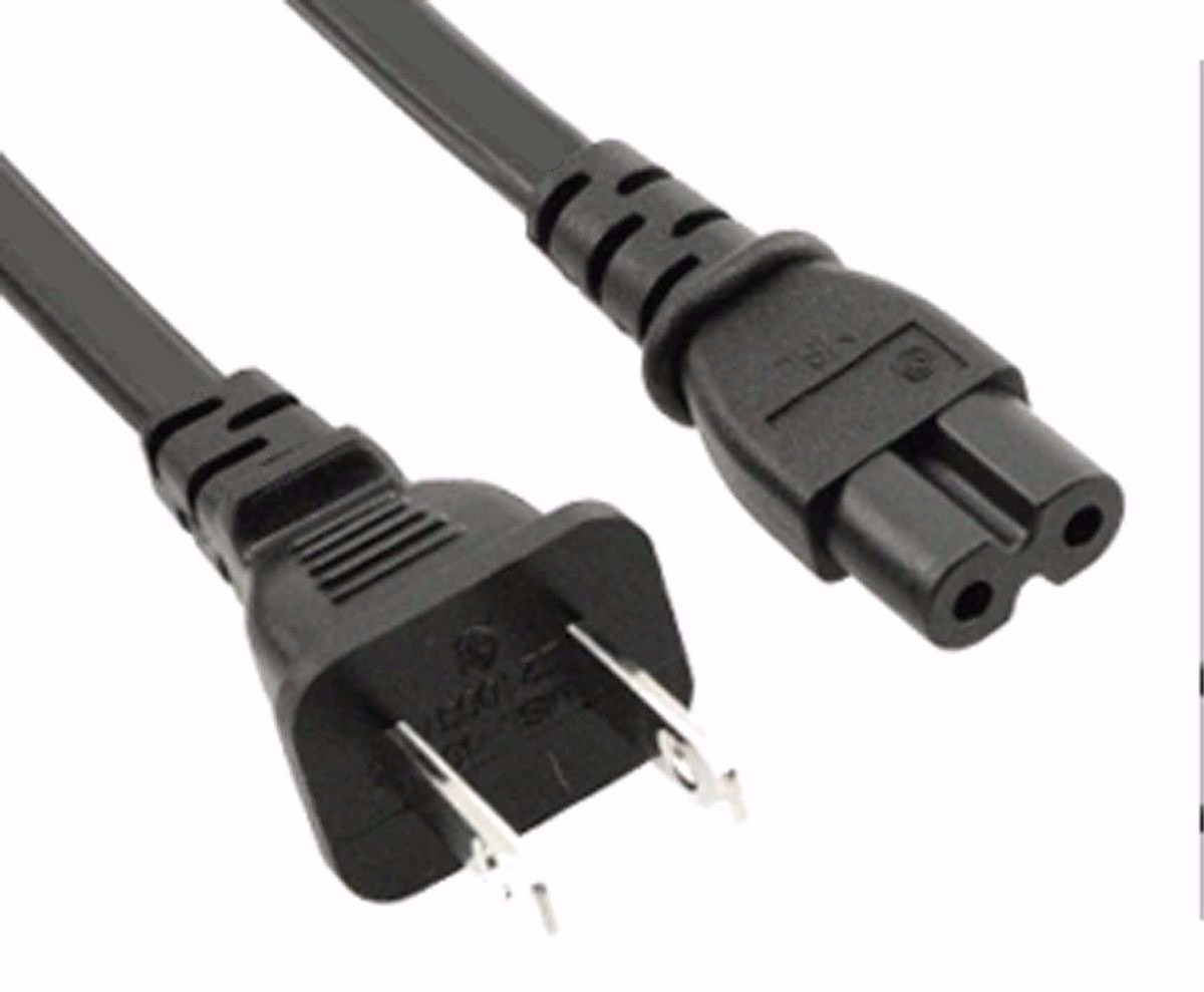 CABLE DE CORRIENTE DE DOS POLOS PARA BAFLES ECONOMICOS 