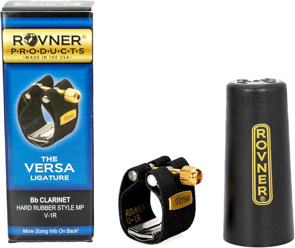 ABRAZADERA PARA SAX ALTO ROVNER CON TAPABOQUILLA