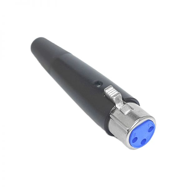 CONECTOR JACK CANON DE 3 PINES COLOR NEGRO