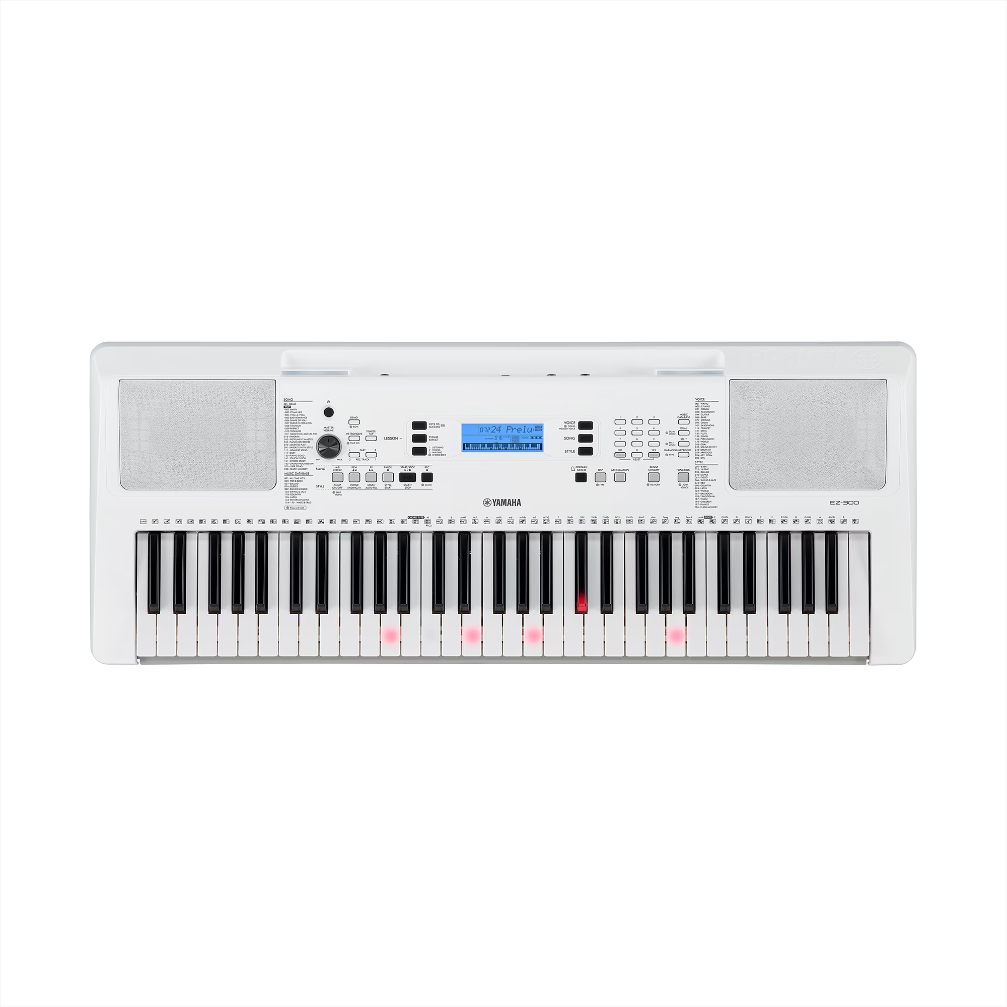 TECLADO BLANCO YAMAHA EZ-300