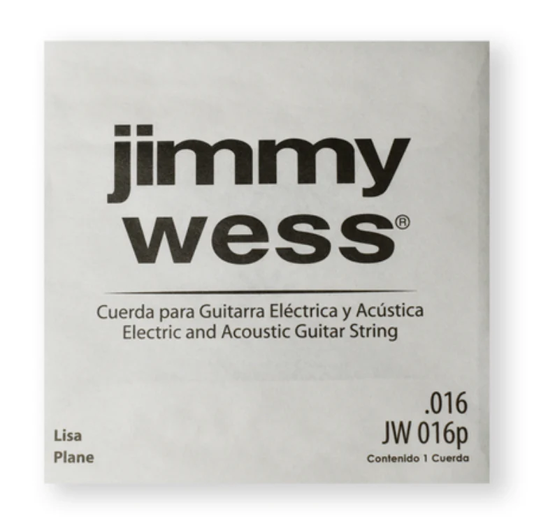 CUERDA JIMMY WESS .016 TERCERA CUERDA PARA GUIATRRA ELECTRICA 