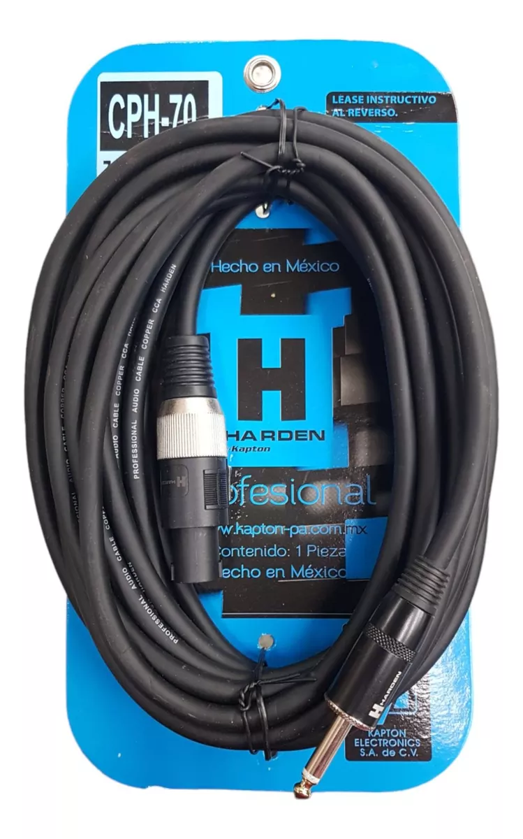 CABLE DE SPEAKON A PLUG 6.3 7.5 M 