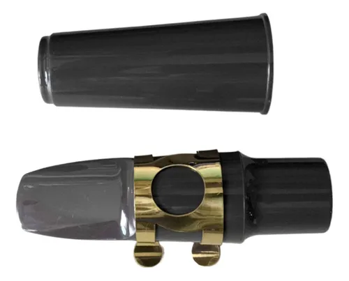 BOQUILLA BARI PARA PARA SAXOFON TENOR INCLUYE ABRAZADERA Y TAPABOQUILLA 