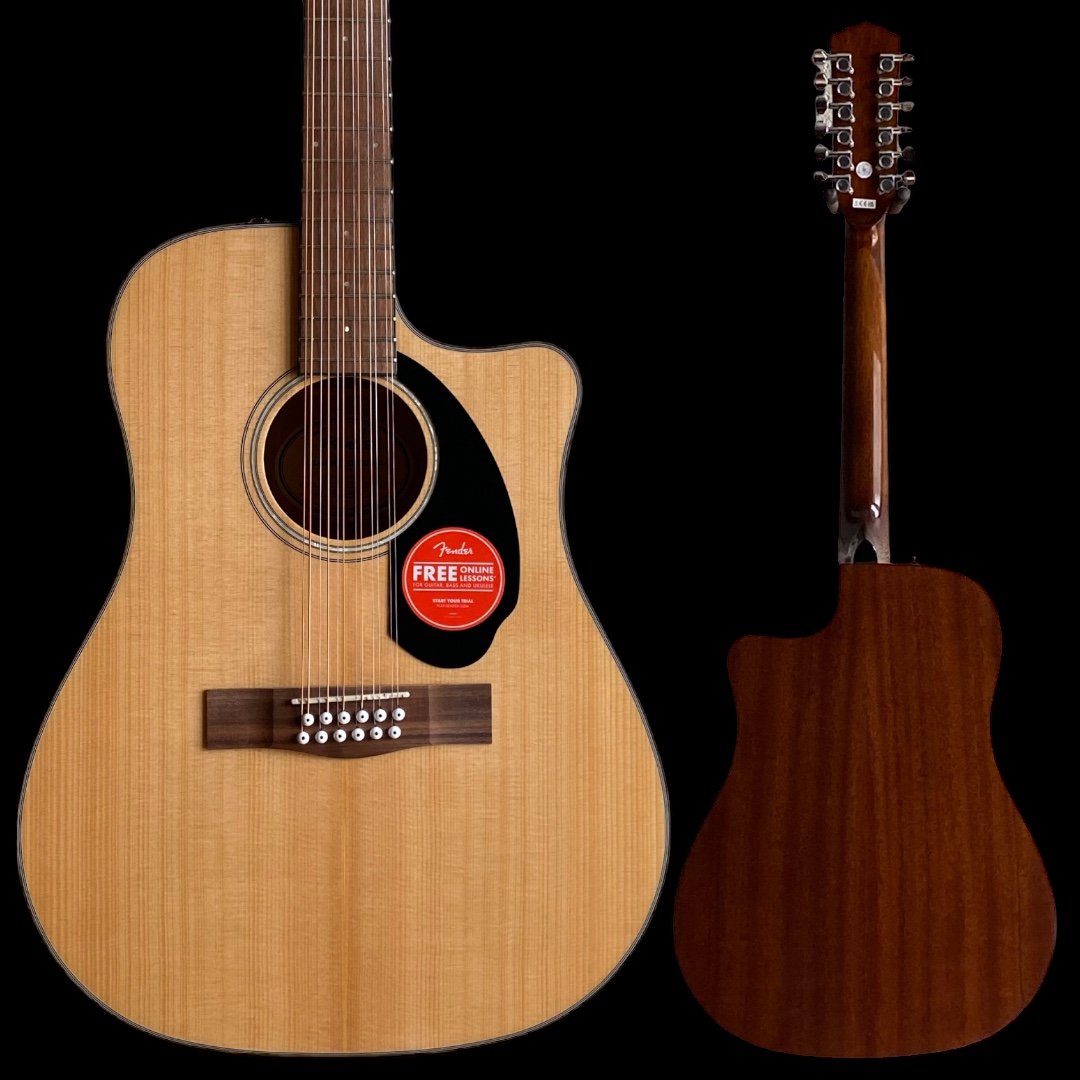 GUITARRA DOCEROLA FENDER CD-60SCE STRING NATURAL 