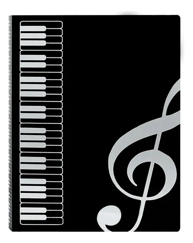CARPETA PARA PARTITURAS CON COMPARTIMENTOS